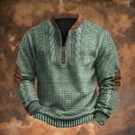 Aloin™ | Pull torsadé imprimé | Maya Deauville