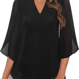 Océane™ | Blouse Légère et Élégante | Maya Deauville