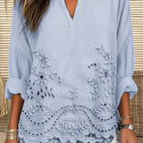 Fleur™ | blouse à imprimé floral | Maya Deauville