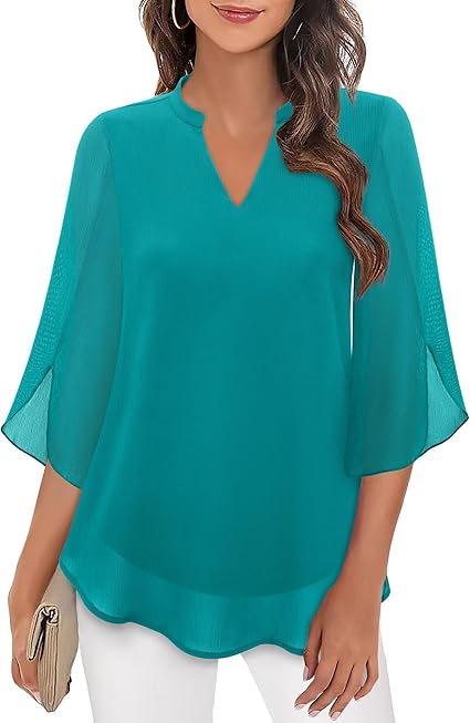 Océane™ | Blouse Légère et Élégante | Maya Deauville