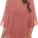 Océane™ | Blouse Légère et Élégante | Maya Deauville