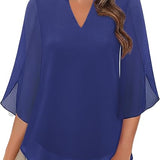 Océane™ | Blouse Légère et Élégante | Maya Deauville