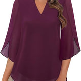 Océane™ | Blouse Légère et Élégante | Maya Deauville