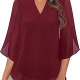 Océane™ | Blouse Légère et Élégante | Maya Deauville