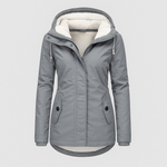 Celine™ | Manteau d’hiver imperméable avec capuche | Maya Deauville