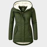 Celine™ | Manteau d’hiver imperméable avec capuche | Maya Deauville