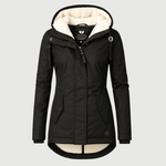Celine™ | Manteau d’hiver imperméable avec capuche | Maya Deauville