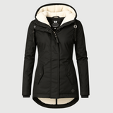 Celine™ | Manteau d’hiver imperméable avec capuche | Maya Deauville