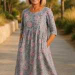 Robe midi relax luna | Maya Deauville