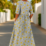 Robe midi relax luna | Maya Deauville
