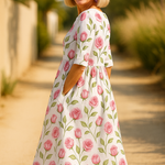 Robe midi relax luna | Maya Deauville