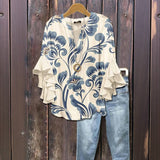 Karina™ | Élégance légère Blouse | Maya Deauville