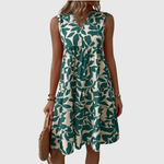 TASHA | Robe midi fluide épanouissante | Maya Deauville