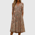 Harlow | Robe Élégante avec Décolleté en V | Maya Deauville