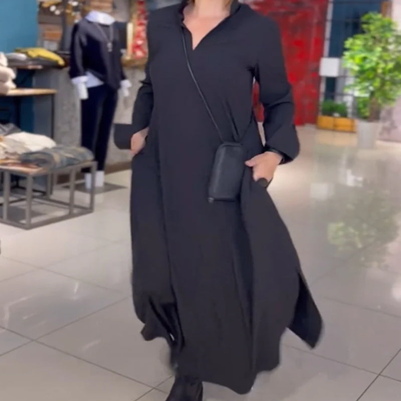 Sylvie | Robe longue ample | Maya Deauville