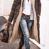 Delphine™ | Manteau Long Confortable 2-en-1 | Maya Deauville