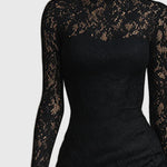 Monica | Robe Maxi Évasée en Dentelle Élégante | Maya Deauville