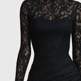 Monica | Robe Maxi Évasée en Dentelle Élégante | Maya Deauville