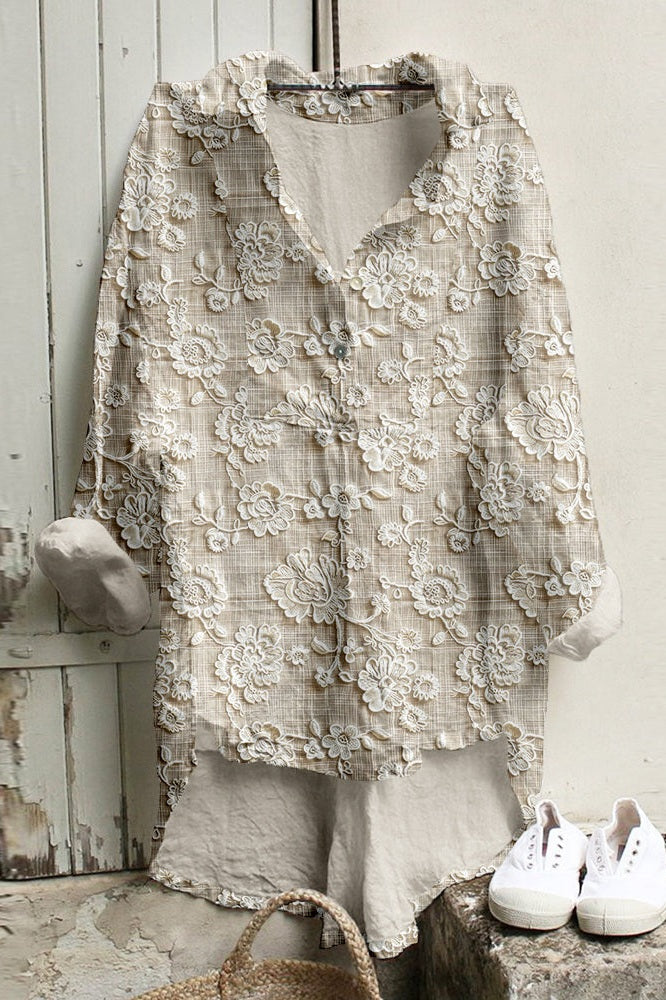 Apolline™ | Élégance naturelle chemise | Maya Deauville
