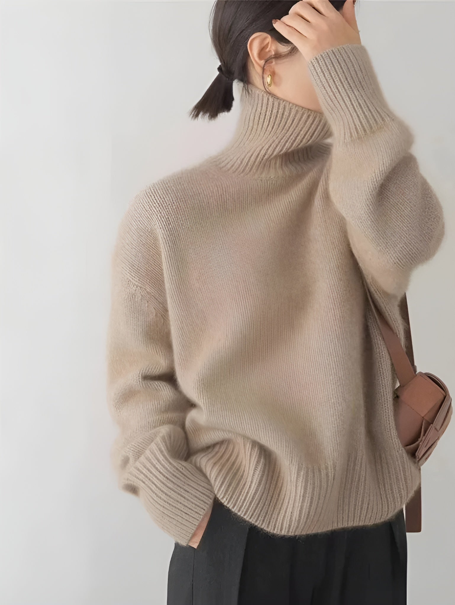 Emma™ | Pull à Col Roulé Doux | Maya Deauville