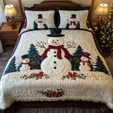 Parure de lit matelassée 3 pièces – Amis des neiges