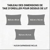Housse de coussin matelassée – Libellule magique