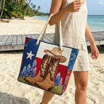 Cabas de plage matelassé – Texas Spirit