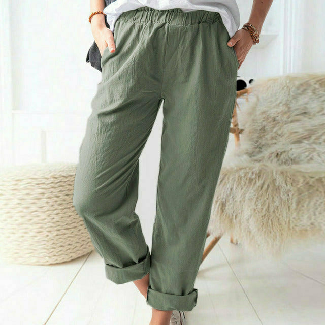 Neria | Pantalon à Structure Douce | Maya Deauville