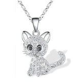 Collier en Zirconia Coloré avec Monture en Argent | Maya Deauville