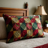 Housse de coussin matelassée – Rêves de houx