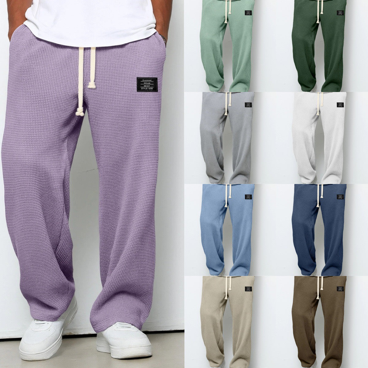 Samuel | Pantalon Large Avec Taille Ajustable | Maya Deauville