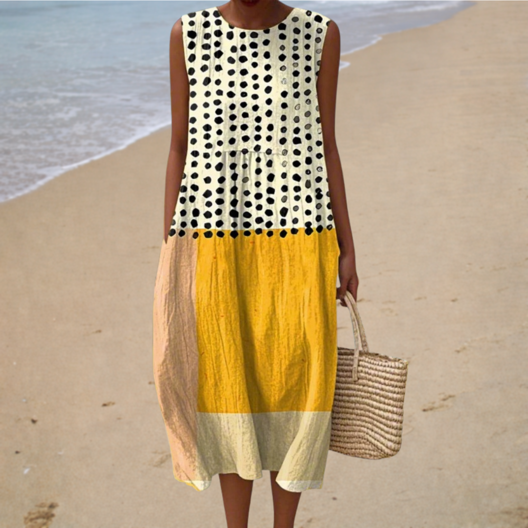 Robe d’Été Confortable Sans Manches | Maya Deauville