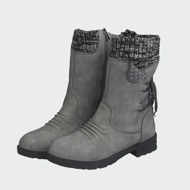 Bottines élégantes en daim | Maya Deauville
