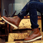 Richard™ | Bottines chaudes en cuir | Maya Deauville