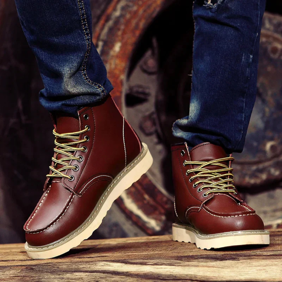 Richard™ | Bottines chaudes en cuir | Maya Deauville