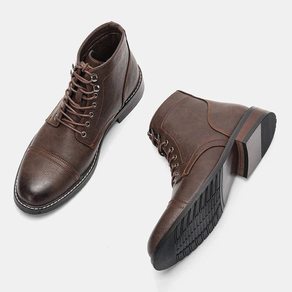 Michel™ | Vintage chaussures en cuir | Maya Deauville