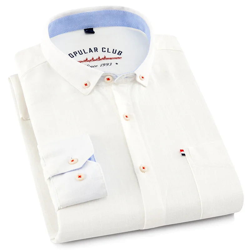 Arthur™ | Chemise homme en lin légère et élégante | Maya Deauville