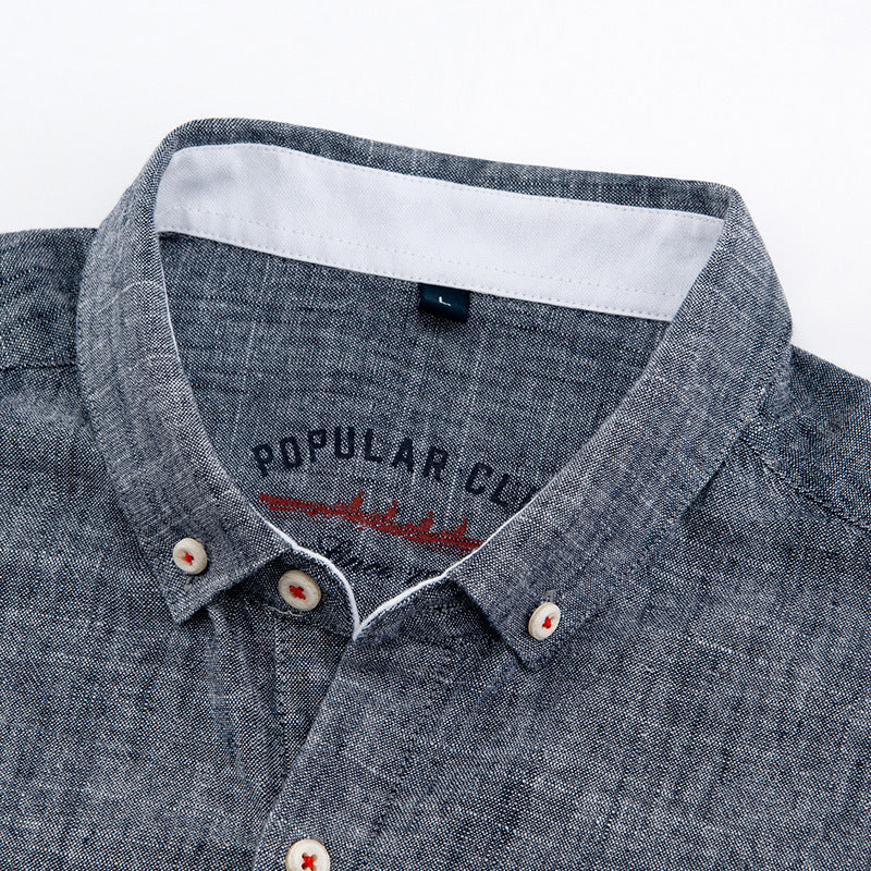 Arthur™ | Chemise homme en lin légère et élégante | Maya Deauville