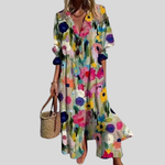 Zariah | Robe Maxi Bohémienne Élégante | Maya Deauville