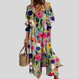 Zariah | Robe Maxi Bohémienne Élégante | Maya Deauville