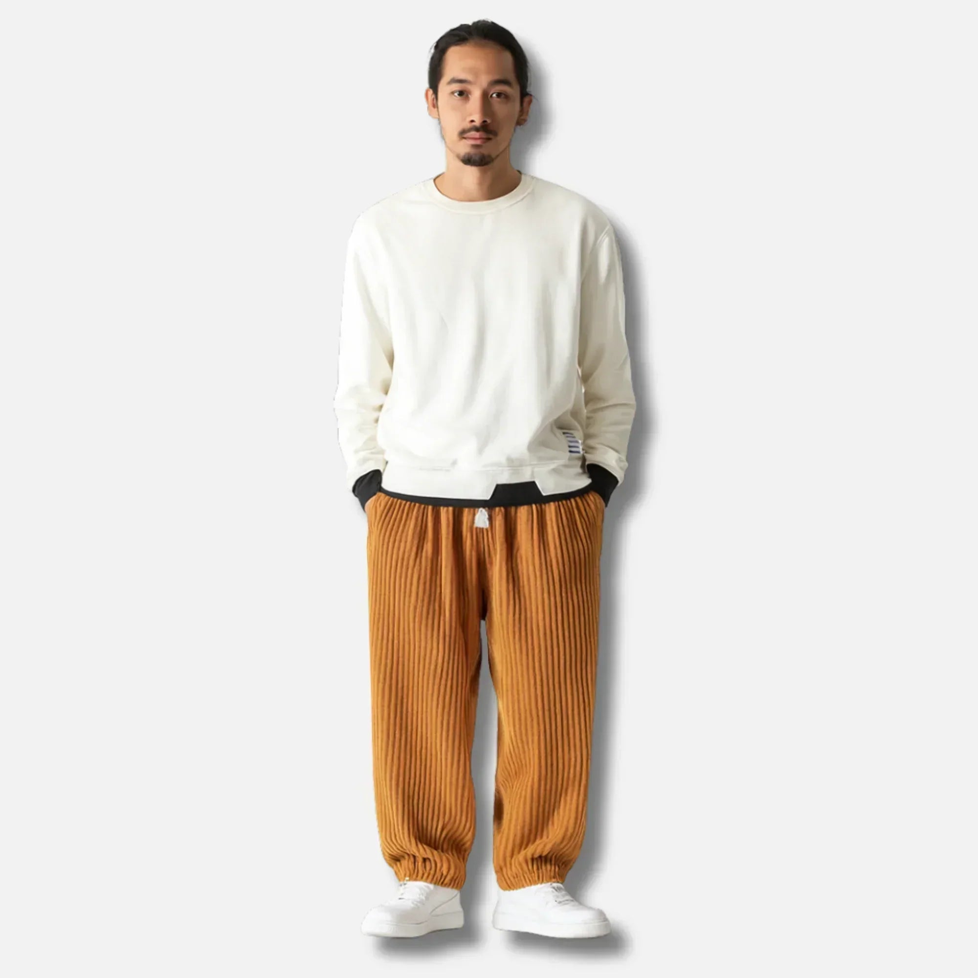 Nemu | Pantalon en velours côtelé | Maya Deauville