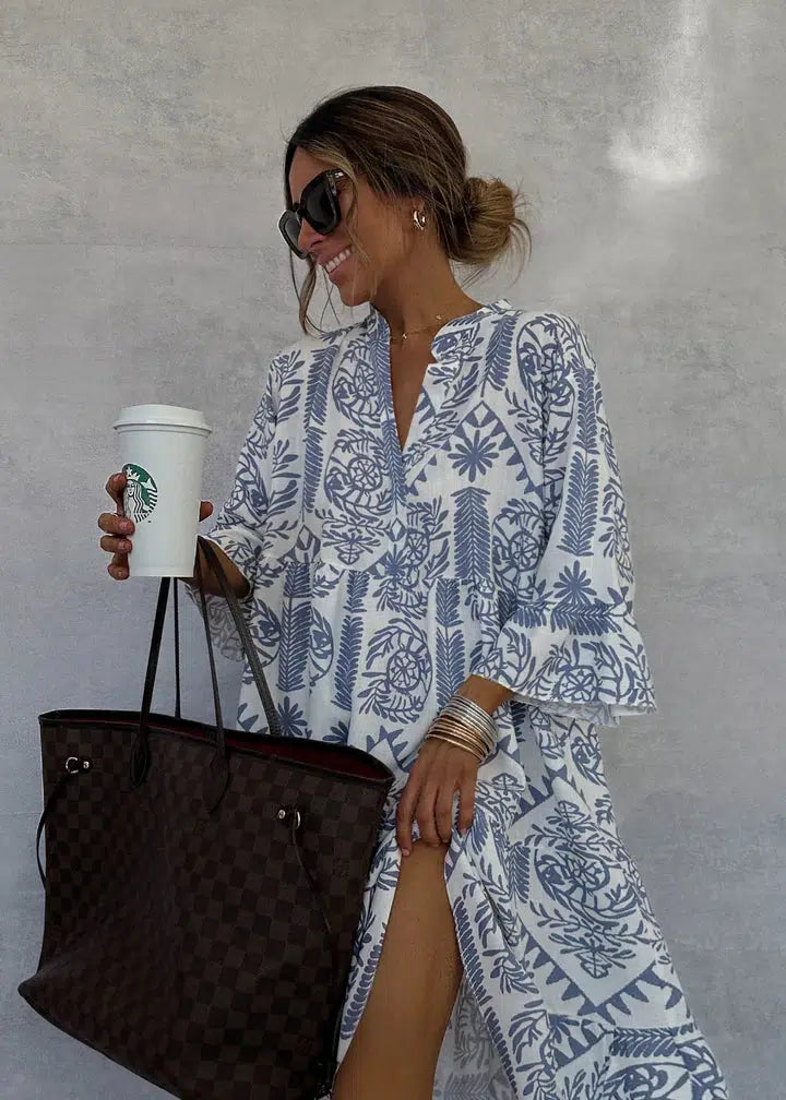 Fiorelia | Robe Tunique Bohème Décontractée | Maya Deauville