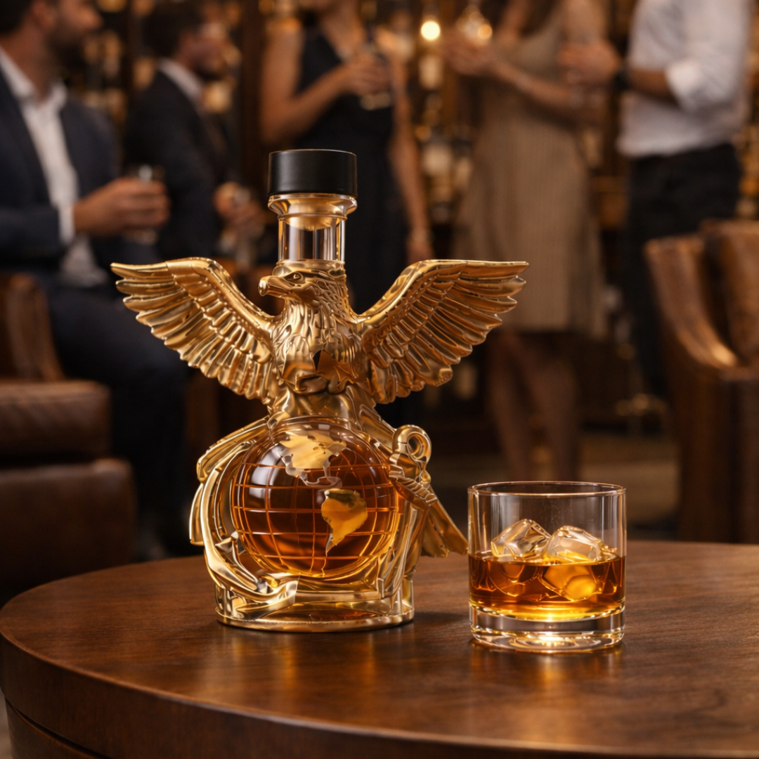 Carafe à whisky – Édition Aigle royal | Maya Deauville