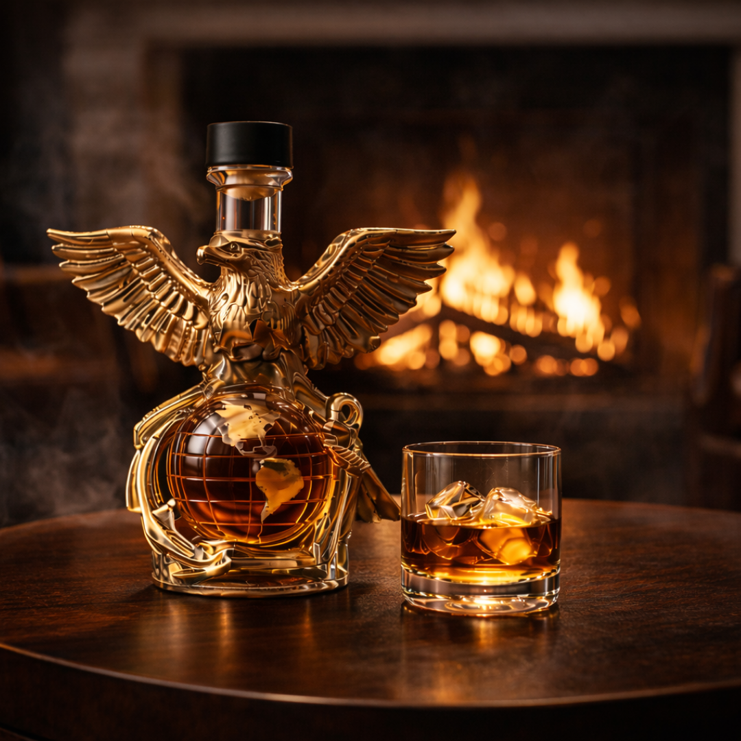 Carafe à whisky – Édition Aigle royal | Maya Deauville