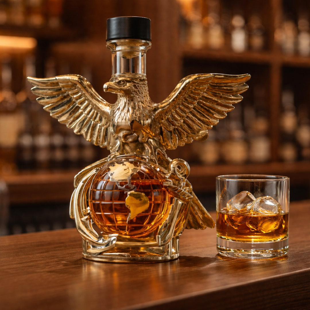 Carafe à whisky – Édition Aigle royal | Maya Deauville