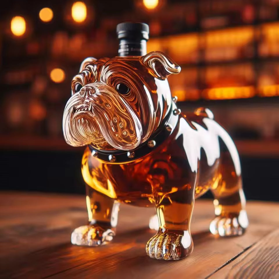 Carafe à whisky – Édition Bulldog | Maya Deauville