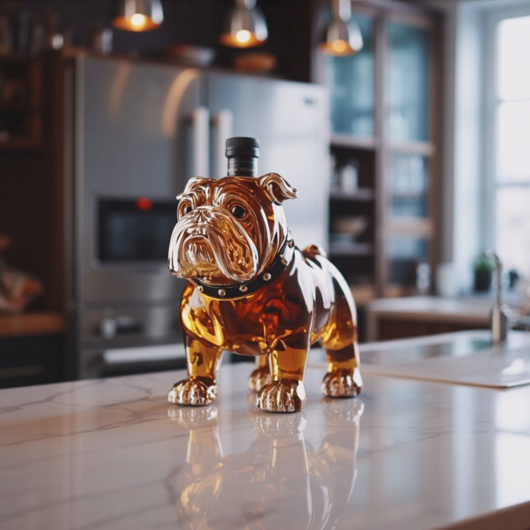Carafe à whisky – Édition Bulldog | Maya Deauville