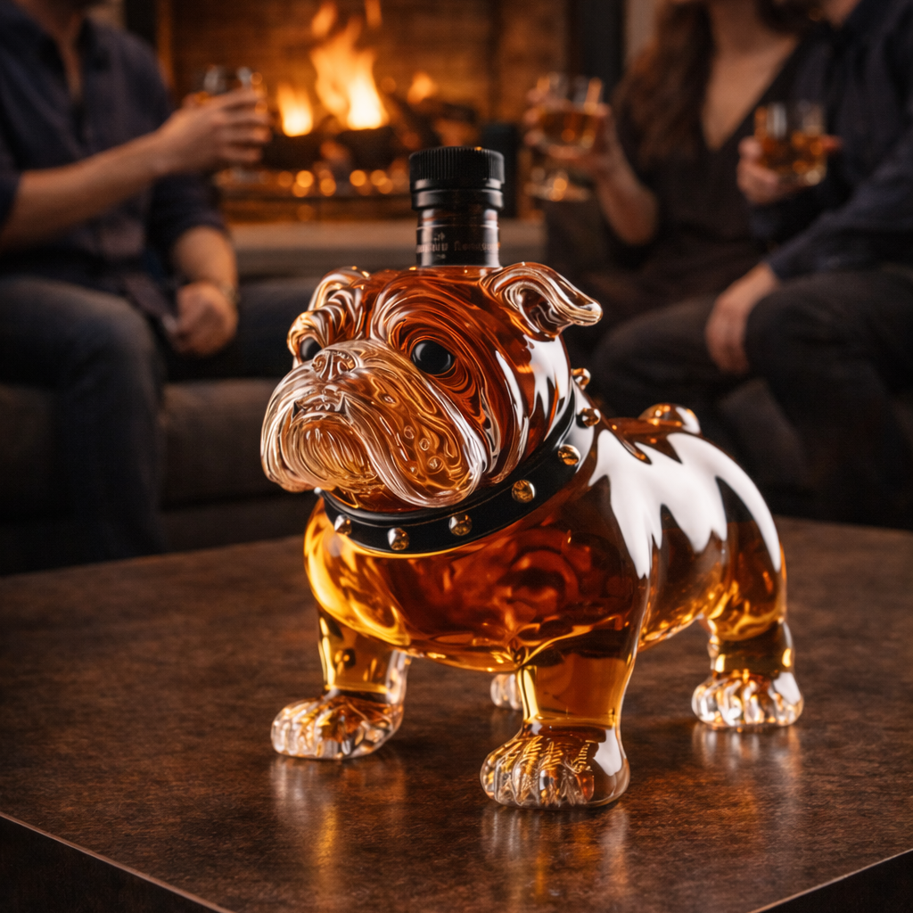 Carafe à whisky – Édition Bulldog | Maya Deauville