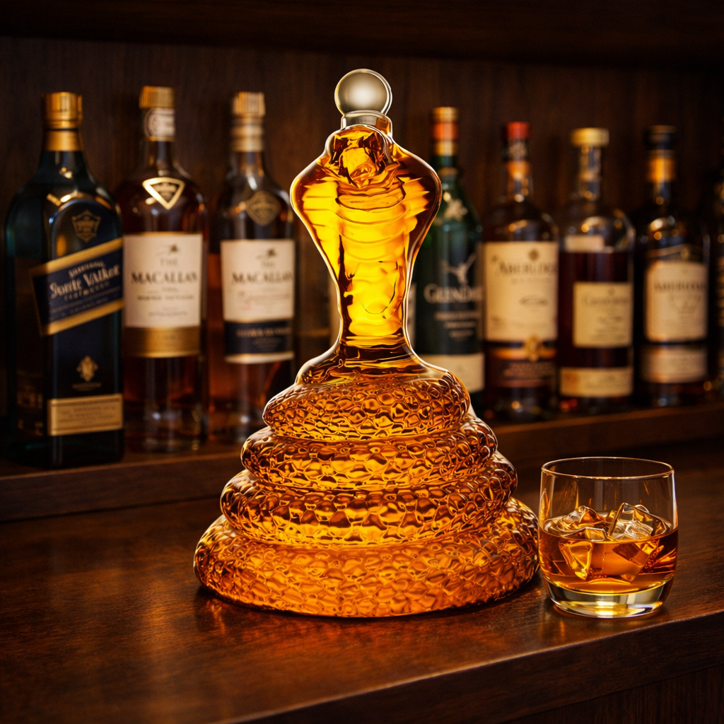Carafe à whisky – Édition Cobra | Maya Deauville