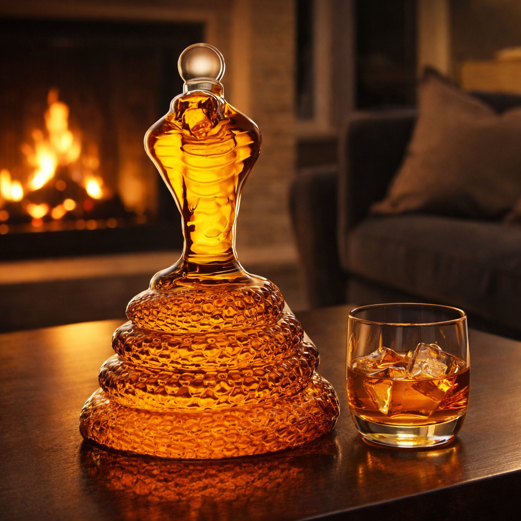 Carafe à whisky – Édition Cobra | Maya Deauville